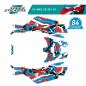 Preview: Geometric Red-Blue for Can-Am Maverick X3 2 Doors